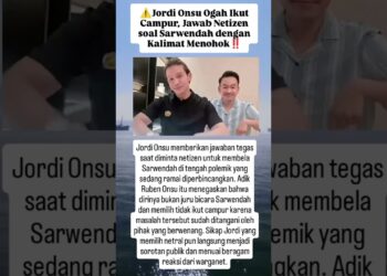 Diminta Bela Sarwendah, Jordi Onsu: Emang Saya Jubir?. #viral #gossip #tranding