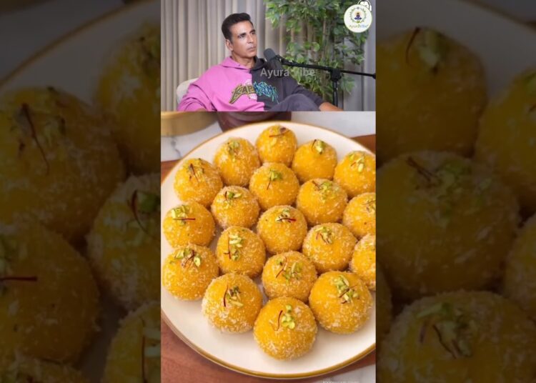 Akshay Kumar’s favourite Mango Coconut Delight😍✨#celebrity #mango #recipe #viral #shortvideo