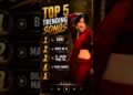 Top 5 Trending Songs 🔥 | Last Song Par 6M+ Shorts 😱 | Which One is Your Favourite ? #explore
