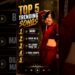Top 5 Trending Songs 🔥 | Last Song Par 6M+ Shorts 😱 | Which One is Your Favourite ? #explore​​