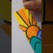 🏔️☀️Colorful Mountain Boho Art Bookmark 💛 Aesthetic Landscape Painting #bookmark #bohoart #diycrafts