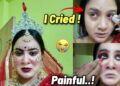 I Went to *WORST* Reviewed BRIDAL Makeup Artist for *Marriage* 🥹 I Cried 🥲Very Painful