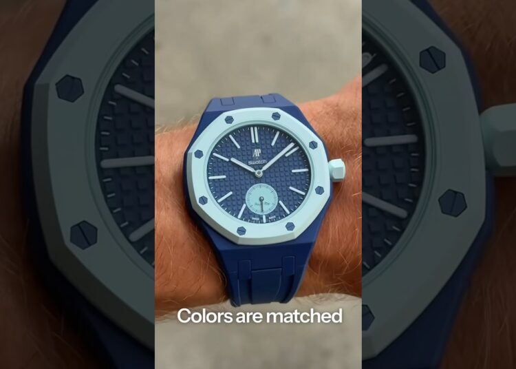Best rubber strap for the Royal Pop watch⏰ #audemarspiguet #swatch #ap #style #watches