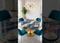 This Octagon Epoxy Dining Table Looks Like Art