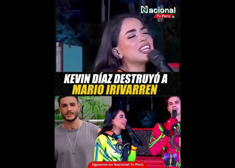 KEVIN DÍAZ DESTRUYÓ A MARIO IRIVARREN #marioirivarren #farandula #eeg #chisme #onelia #peru