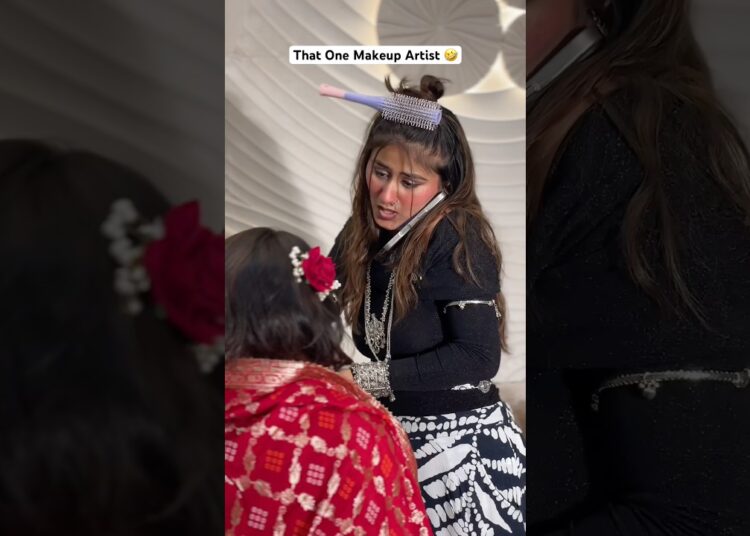 That One Makeup Artist 🤣🤣 #trending #viral #viralvideo #muskanart  #makeup  #youtubeshorts #new