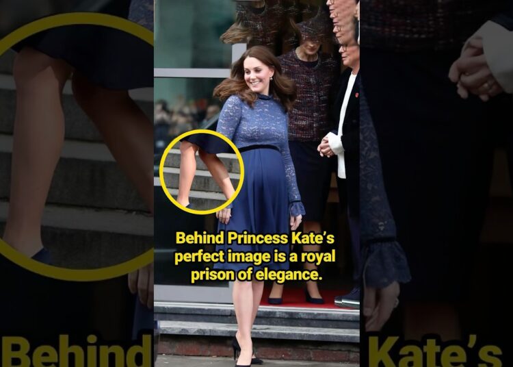 Behind Princess Kate’s perfect image is a royal prison of elegance.#celebrity #princesskate #camilla