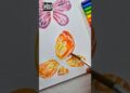 Most Magical Watercolor Trick You’ll See Today ✨ #surabhikalakar #art