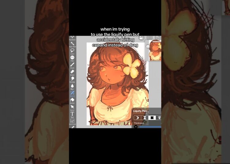 cr : vompmeta on tt #originacharacter #liquify #ibispaintx #oc #artist #digitalart #digitalartist