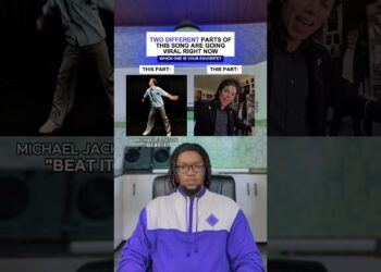 2 Different Parts Of This Song Are Going Viral: Michael Jackson “Beat It” #shorts #michaeljackson