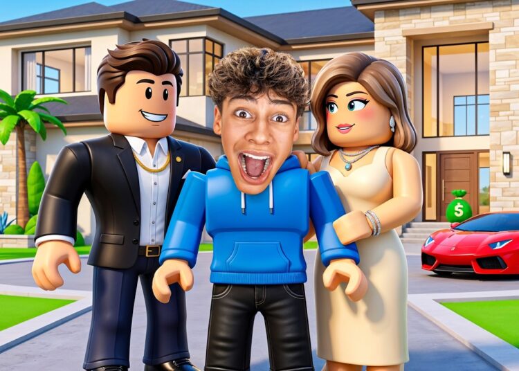 I Was Adopted By A RICH Family In Roblox… | Royalty Gaming