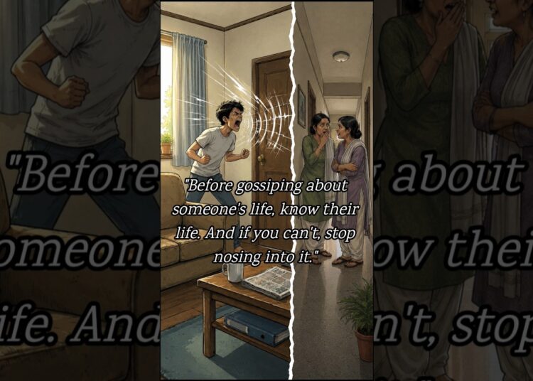 Say No to Gossips❌ It’s not even a real talk 🙂‍↔️ #society #gossips #shortstory #explore #newcreator