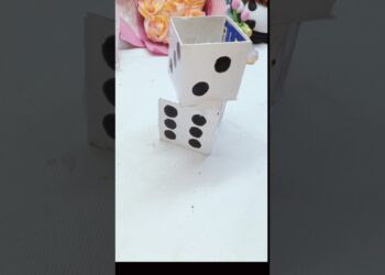 DIY dice holder ✨#shorts #ytshorts #artist #art #diy #fyp
