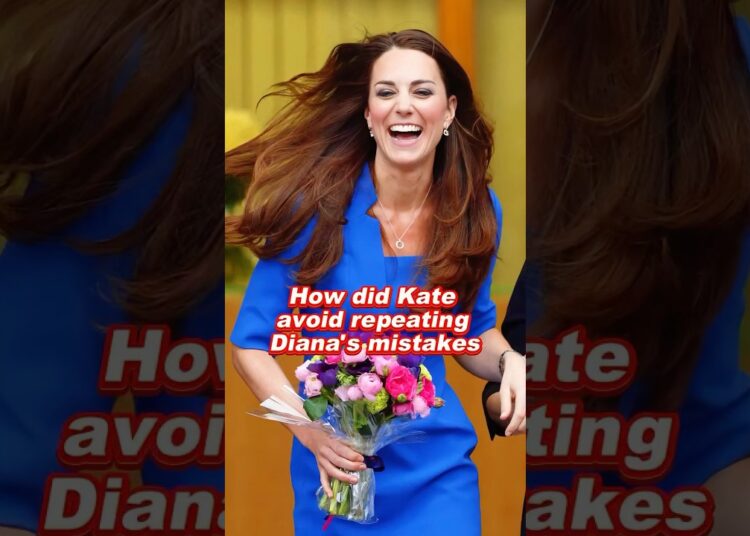 How did Kate avoid repeating Diana’s mistakes #kate #diana #camilla #william #royal