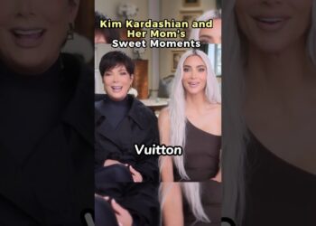 Kim Kardashian and Her Mom’s sweet moments #celebrity #funny #kimkardashian #funnyshorts