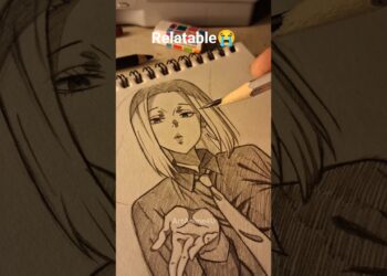 The Pain of Every Artist🥲✏️ #shorts #artistproblems #animeart