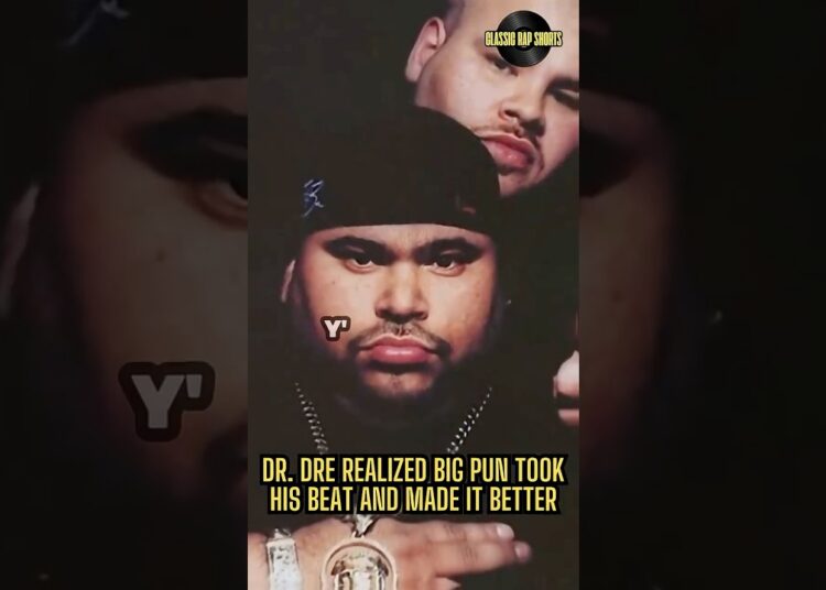 Dr. Dre Realized Big Pun Took His Beat And Made It Better 😳