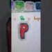how to draw 3d letter ” P” #shorts #drawing #art #artist