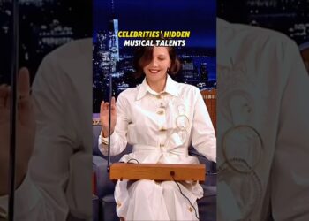 Celebrities’s hidden musical talents #celebrity #funny #funnyshorts #comedy #talent #fyp #viral