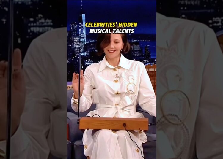 Celebrities’s hidden musical talents #celebrity #funny #funnyshorts #comedy #talent #fyp #viral