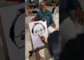 Live caricature drawing performance by artist kaviya | Book your events now! 7603873428 #paperarts