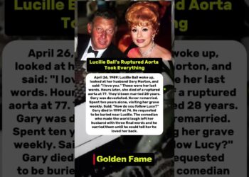 Lucille Ball’s Ruptured Aorta Took Everything. Gary Morton. #shorts #celebrity #hollywood