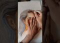 Maskara ❤️  Watercolour On Paper #artshorts #ytshorts #artist #art