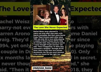 The Love She Never Expected.Rachel Weisz and Daniel Craig #story #celebrity #news