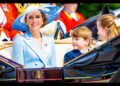 The British Royal Family during the carriage procession at Trooping The Colour, London, UK – 2026