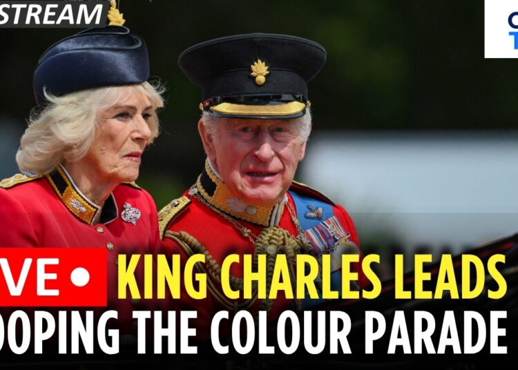 Trooping The Colour LIVE Ceremony | King Charles III Marks Official Birthday | Royal Family | N18G