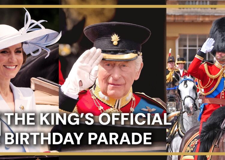 Royal Family Leave Buckingham Palace for Trooping the Colour 2026