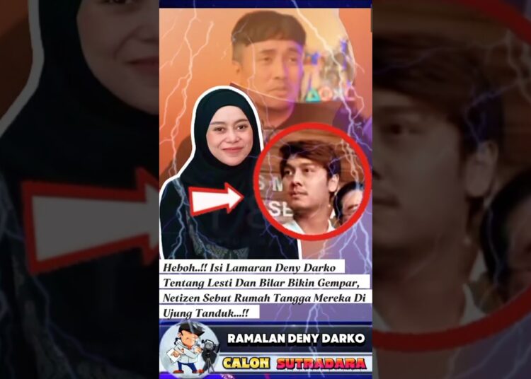 Lesti Diramal Deny Darko #shorts #sarwendah #rubenonsu #betrandpeto #artist #tiktok #viral #fyp
