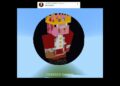 👑 Minecraft King Pig Pixel Art  🐷 |