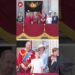 Royals wave at crowds from the Buckingham Palace Balcony following the Trooping the Colour