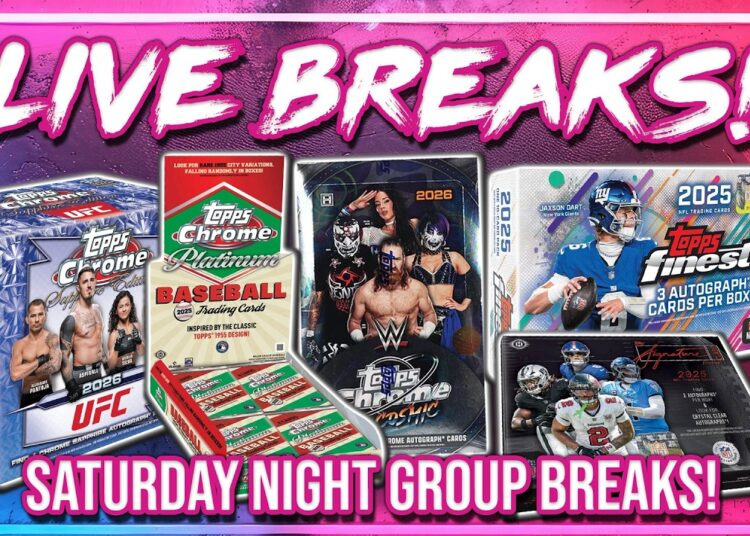 SATURDAY NIGHT BREAKS! | WWE Cosmic & Royalty + Platinum MLB + Huge NFL & NBA Action (RGL 5527-5539)