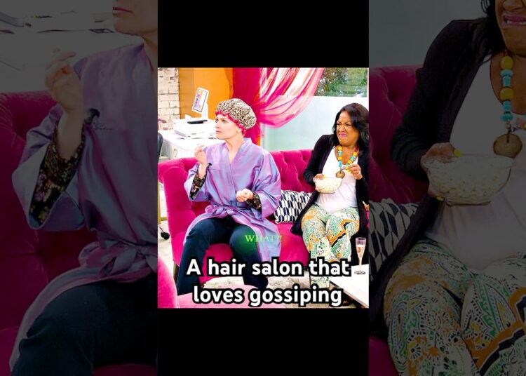 A hair salon that loves gossiping#funny #shorts #shortvideo #series #fouryou