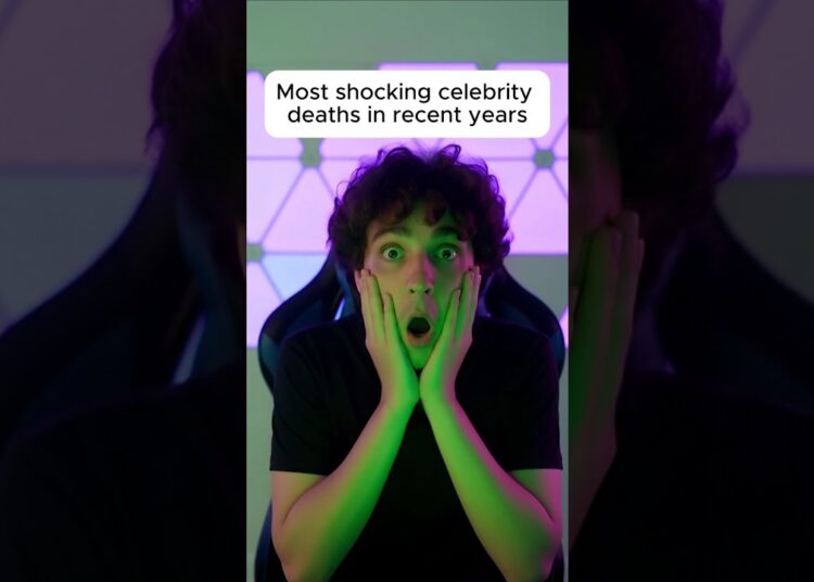 Most Shocking celebrity deaths in recent years #unique #real #viral #celebrity #shots #foryou