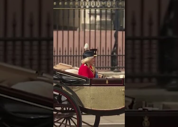 Royal Family Leave Buckingham Palace for Trooping the Colour 2026 #news #royals