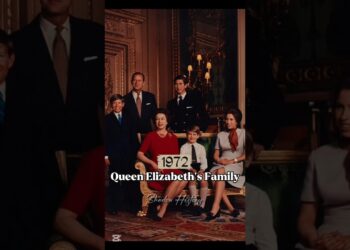 Six Generations of the British Royal Family 👑🇬🇧 #queenelizabeth #royalfamily #shorts