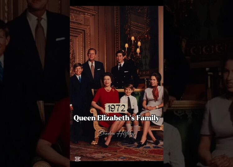 Six Generations of the British Royal Family 👑🇬🇧 #queenelizabeth #royalfamily #shorts