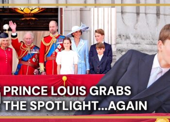 Royal Family Leave Trooping the Colour as Prince Louis Steals the Show