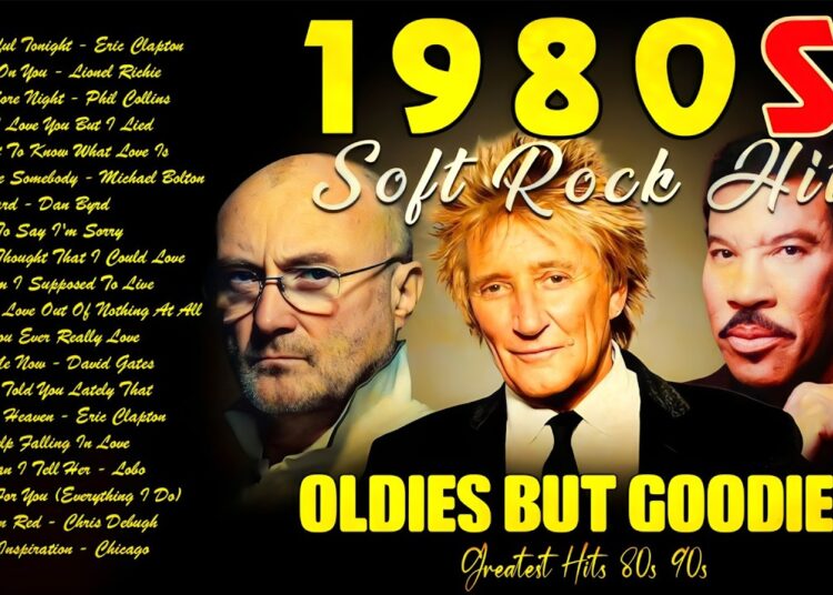 Phil Collins, Rod Stewart, Bee Gees, Eric Clapton, Air Supply – Soft Rock 70s 80s 90s Greatest Hits