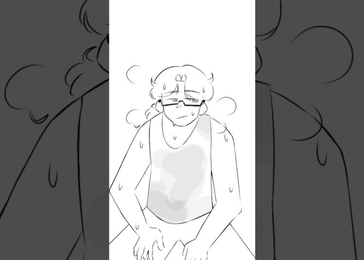 As a person who sweats a lot #art #artist