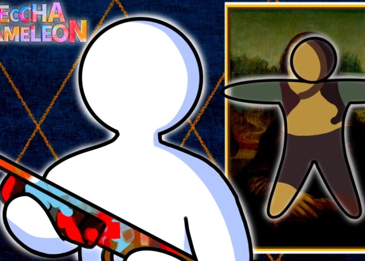 Professional Artist Plays MECCHA CHAMELEON! (THEY COULDN’T FIND ME)