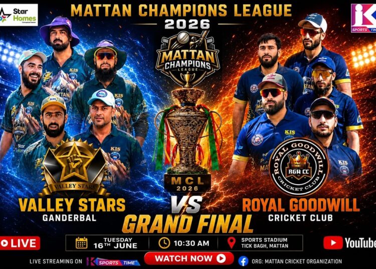 Grand Final | Royal Goodwill Cricket Club Vs  Valley Stars Ganderbal (Mattan Champions League)