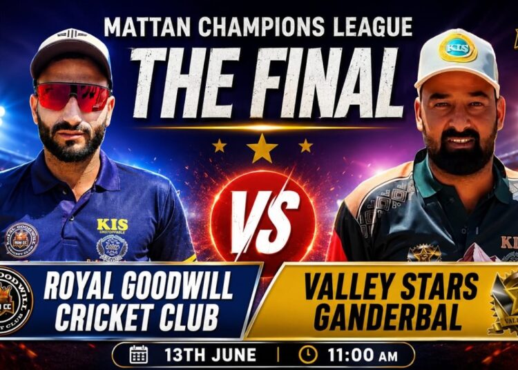 The Final | Royal Goodwill vs Valley Stars | Mattan Champions League Edition-1 |
