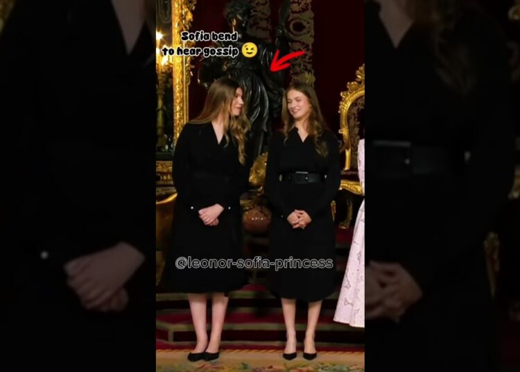everyone laugh on letizia gossip#PrincessLeonor #LeonorDeBorbon #PrincesaLeonor #PrincessOfAsturias
