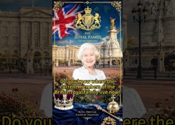 Do you know where the current members of the British royal family live now #william #andrew #edward