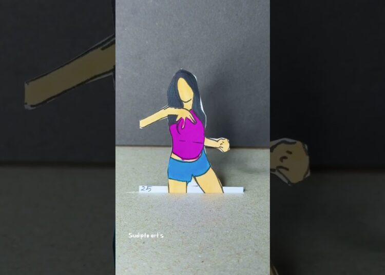 Choom – Babymonster  flipbook (Artist Version) #viral #foryou  #dance #flipbook #art #shorts #choom