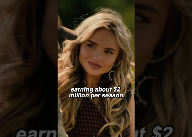 The four highest-paid actors in Dutton Ranch #shorts #shortsvideo #celebrity #yellowstone